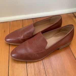 Madewell Frances Loafer in Burnish Mahogany 9.5